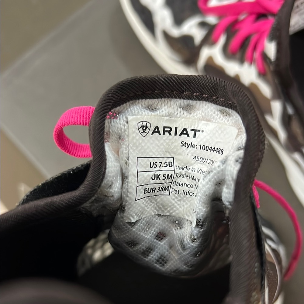 Ariat Cowprint Athletic Shoe - Picture 4 of 8